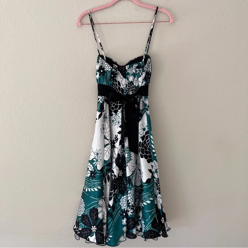 Speechless Y2K Babydoll Dress Size 7 Empire‎ Waist Green Forest Fairy Vintage